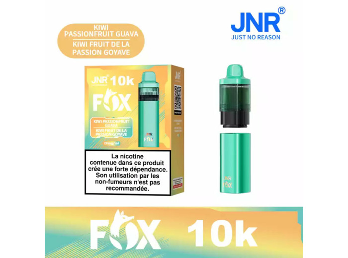 JNR FOX - Puff 10k Kiwi PassionFruit Guava