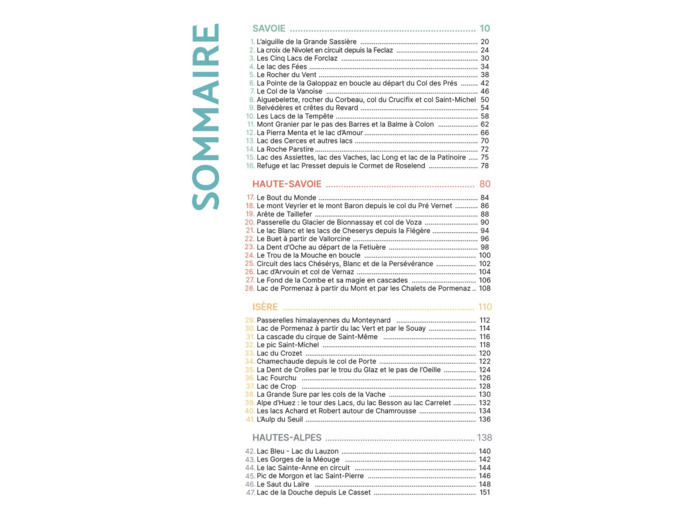 LES PLUS BELLES RANDONNEES VISORANDO DES ALPES LACS, SOMMETS ET BELLES VALLEES