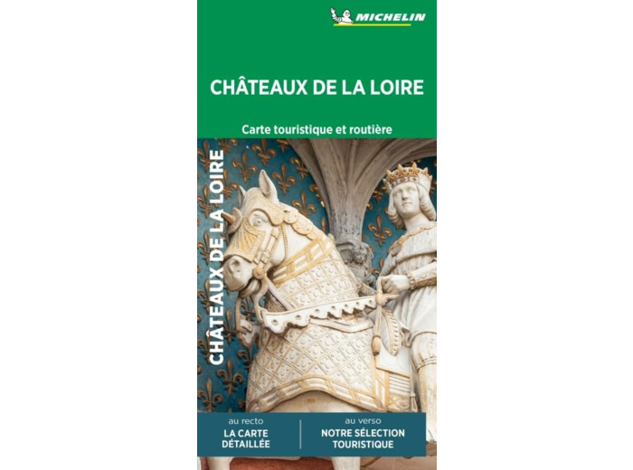 CARTE ROUTIERE & TOURISTIQUE CHATEAUX DE LA LOIRE