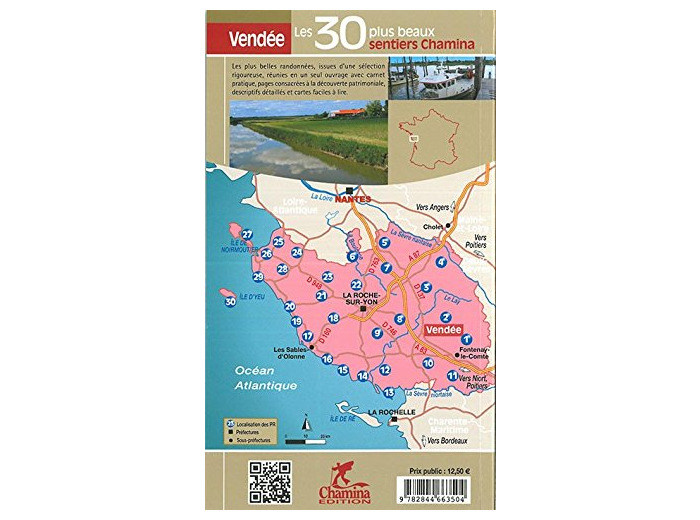 VENDEE LES 30 PLUS BEAUX SENTIERS