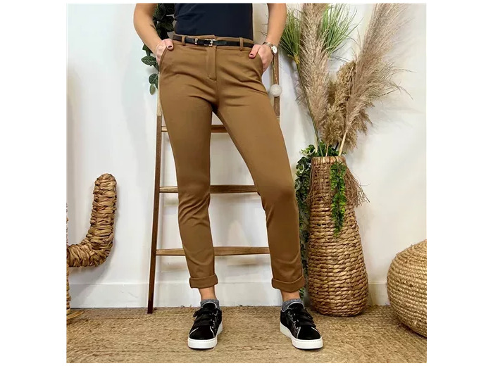 M934- Chino Stretch (T36-T50) 🇮🇹 (camel)