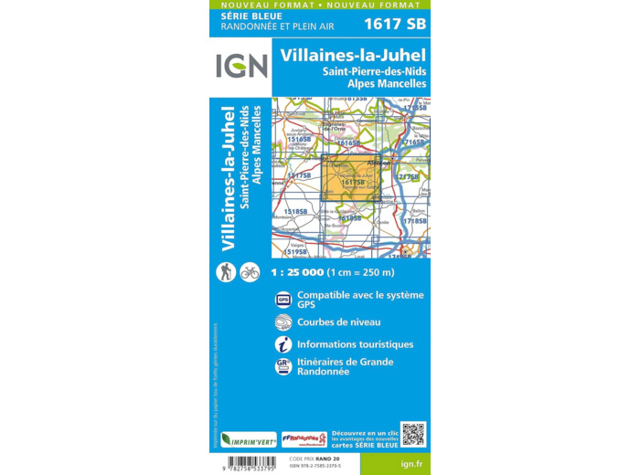 1617SB VILLAINES-LA-JUHEL ST-PIERRE-DES-NIDS ALPES MANCELLES