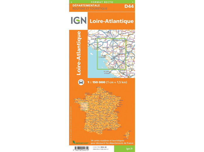 D44 LOIRE ATLANTIQUE RECTO