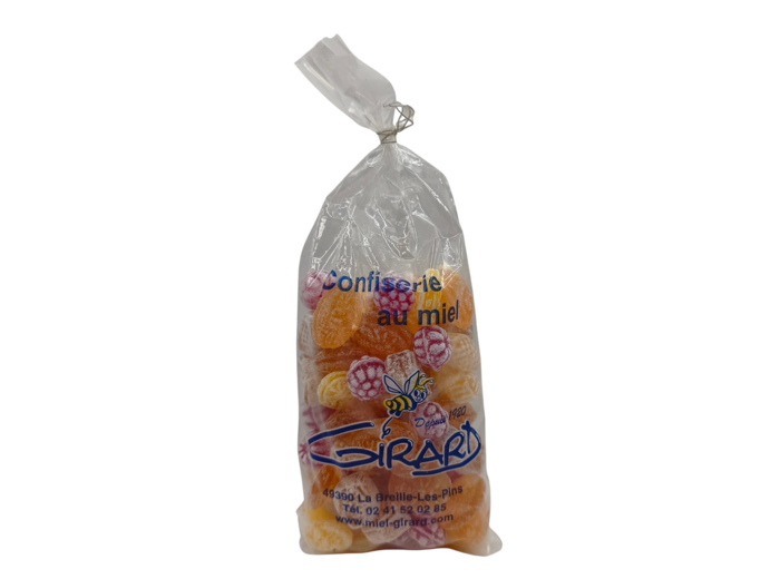 Pastilles mélangées au miel