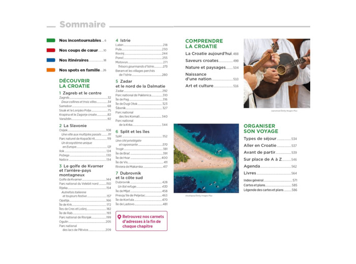 GUIDE VERT CROATIE