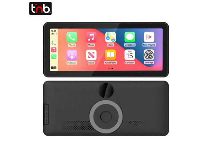 T'NB Écran Tactile Voiture Sans Fil Panoramique Apple CarPlay & Android Auto