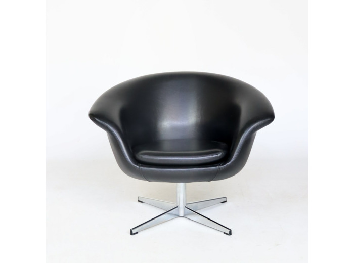 Fauteuil coque années 60