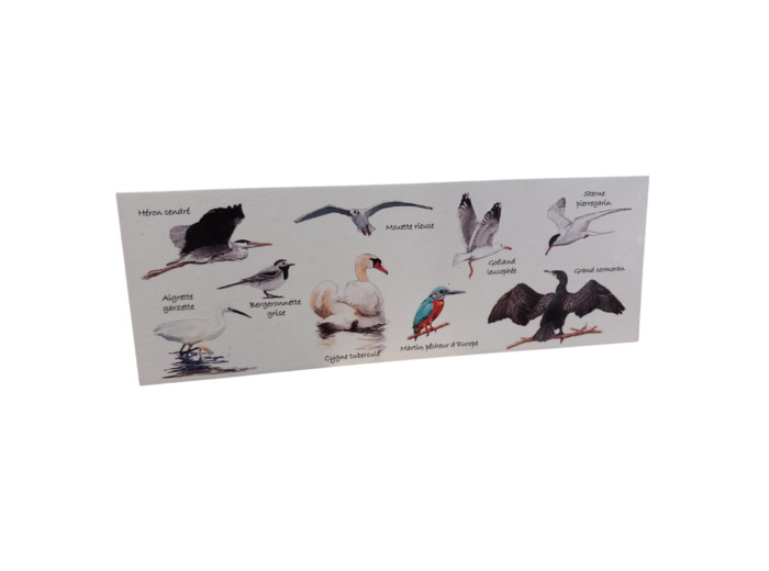 Marque-page reproduction aquarelle