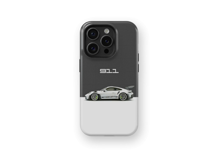 Green Brake Caliper Porsche | Coque de téléphone 3D 2en1 Ultra-résistante