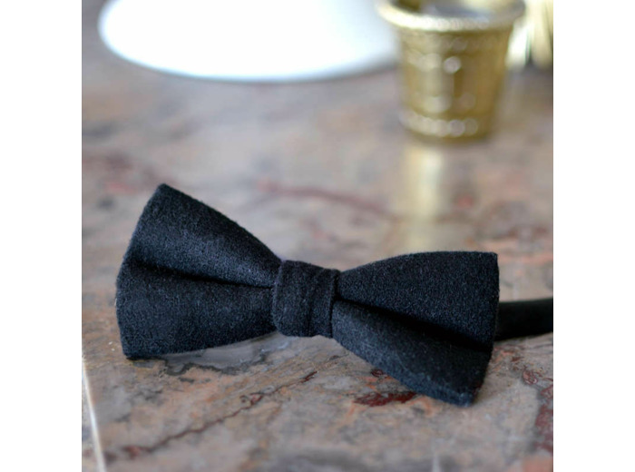 Nœud papillon laine 'Black tie event' - Primo