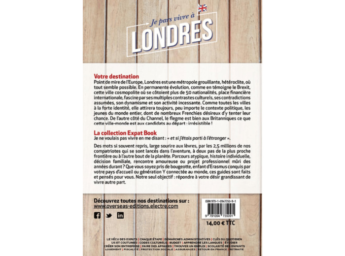JE PARS VIVRE A LONDRES