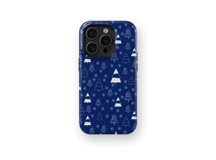 Midnight Pines | Coque de téléphone 3D 2en1 Ultra-résistante