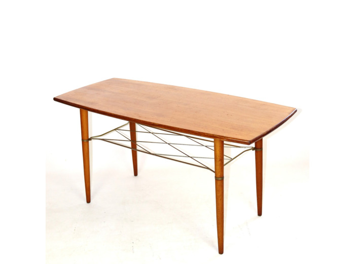 Table basse avec porte revue années 50