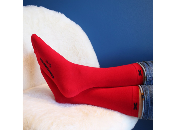 Chaussettes Crochepied Red hot Chili con carne