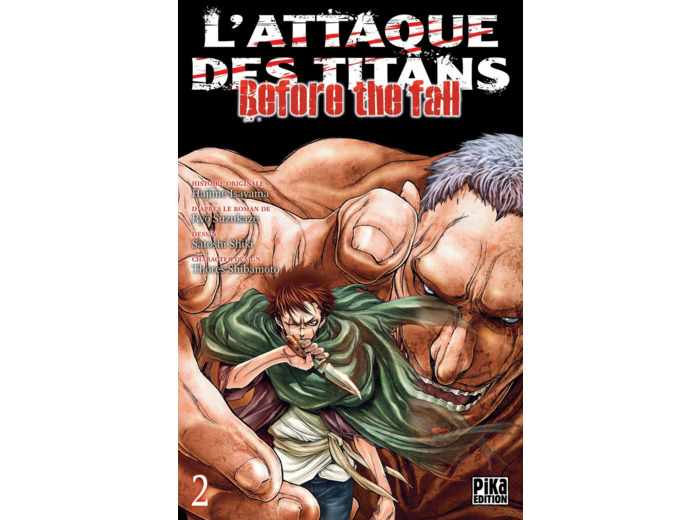 L'ATTAQUE DES TITANS - BEFORE THE FALL T02