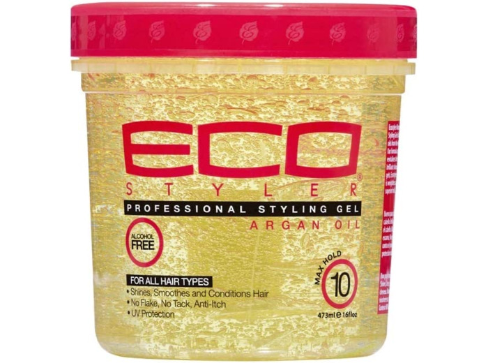 Gel coiffant pour cheveux bouclés