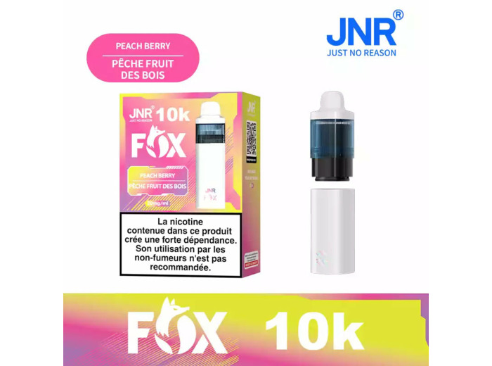 JNR FOX - Puff 10k Peach Berry