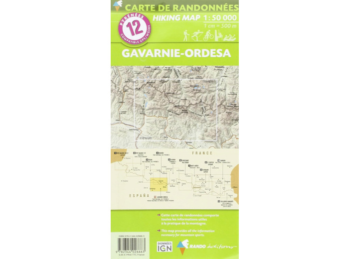 12 GAVARNIE-ORDESA - BALAITOUS VIGNEMALE - MONT PERDU - PN ORDESA