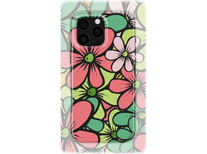 ComiFlora | Coque de téléphone 3D 2en1 Ultra-résistante