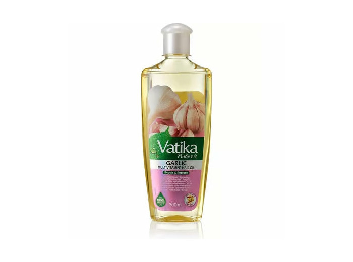 Vatika - Huile Capillaire à l’Ail Multivitaminée – 200 ml