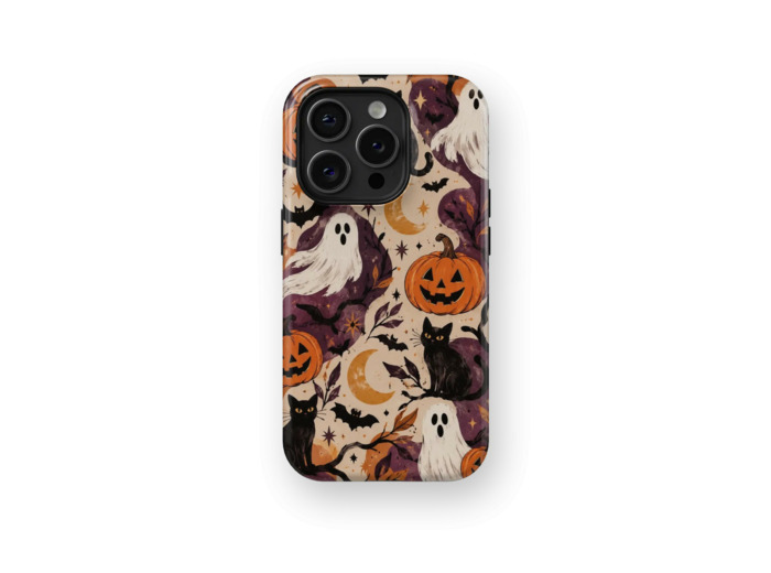 Spooky Cream | Coque de téléphone 3D 2en1 Ultra-résistante