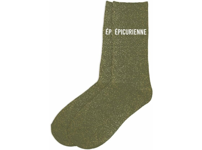 STC Chaussettes paillettes epicurienne