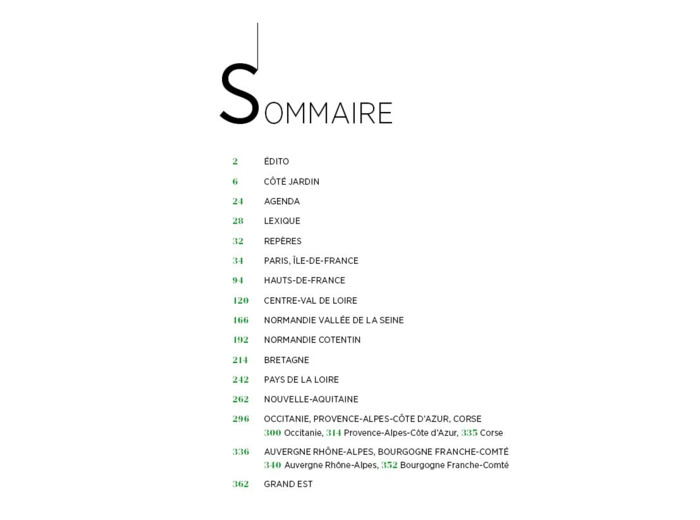 LIVRES THEMATIQUES TOURISTIQUE - VISITER LES PARCS ET JARDINS DE FRANCE