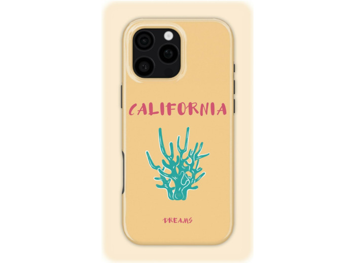 California Case | Coque de téléphone 3D 2en1 Ultra-résistante
