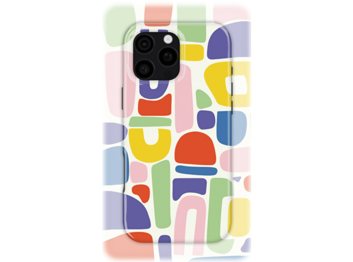 Geometric Collection | - Coque de téléphone 3D 2en1 Ultra-résistante