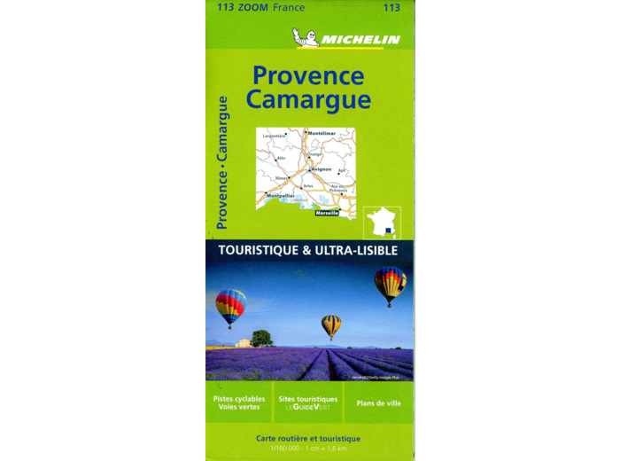 CARTE ZOOM PROVENCE, CAMARGUE