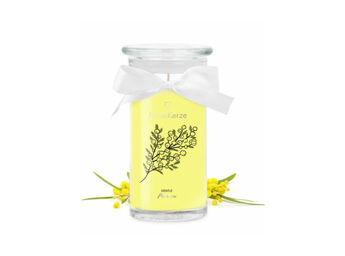JewelCandle Bougie Bijou Boucles d'oreilles Gntle mimosa
