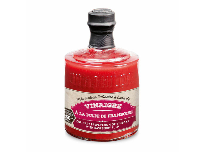Préparation culinaire à base de Vinaigre à la Pulpe de Framboise