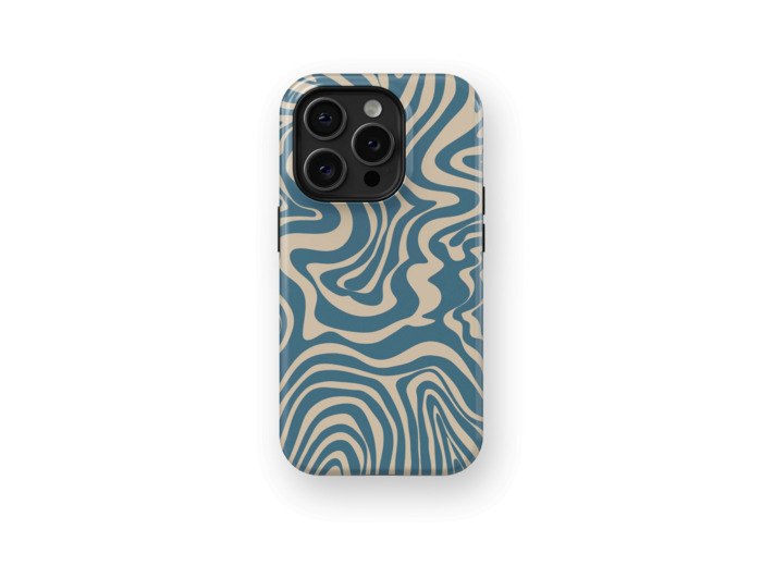 Lagoon Maze | Coque de téléphone 3D 2en1 Ultra-résistante