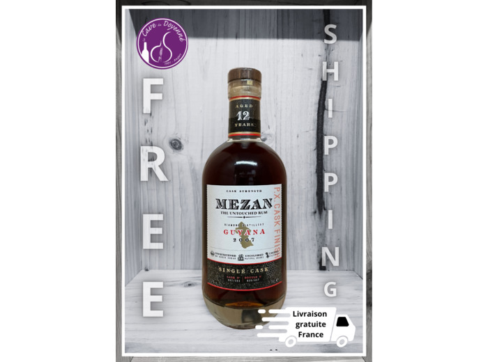 GUYANA 2007 MEZAN 57% SHERRY CASK