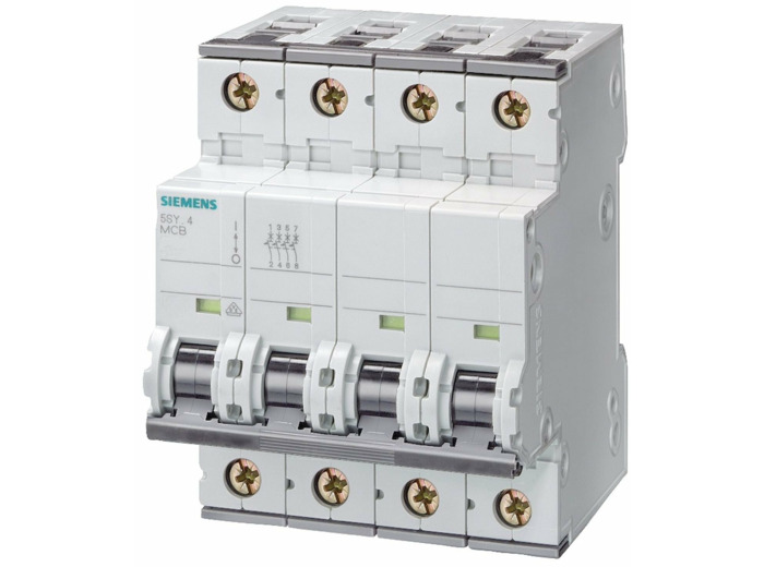 Siemens - Disjoncteur 5SY6416-7 - 4p. 16A.C. 6kA.400V