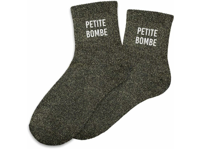 STC Chaussettes paillettes Petite bombe