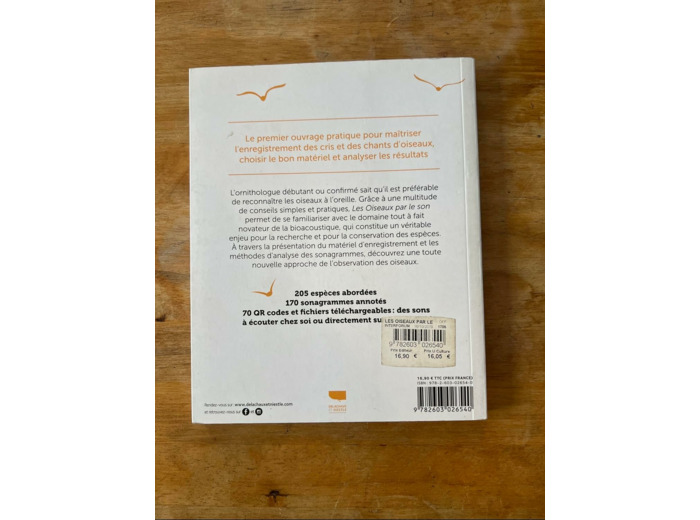 LES OISEAUX PAR LE SON - ENREGISTRER, IDENTIFIER, COMPRENDRE