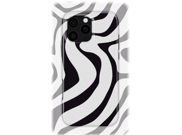 Monochrome Flow | Coque de téléphone 3D 2en1 Ultra-résistante
