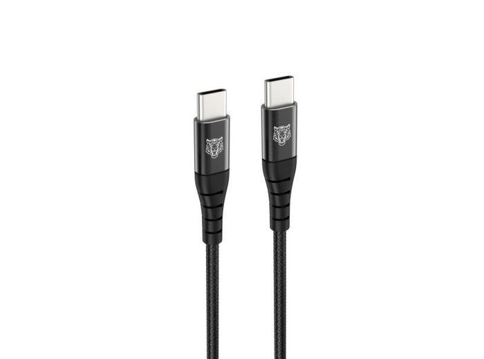 Tiger Lite - TIGER POWER LITE CABLE RENFORCE USB-C USB-C 2M NOIR