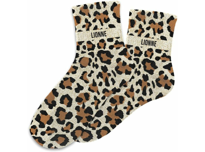 STC Chaussettes paillettes lionne