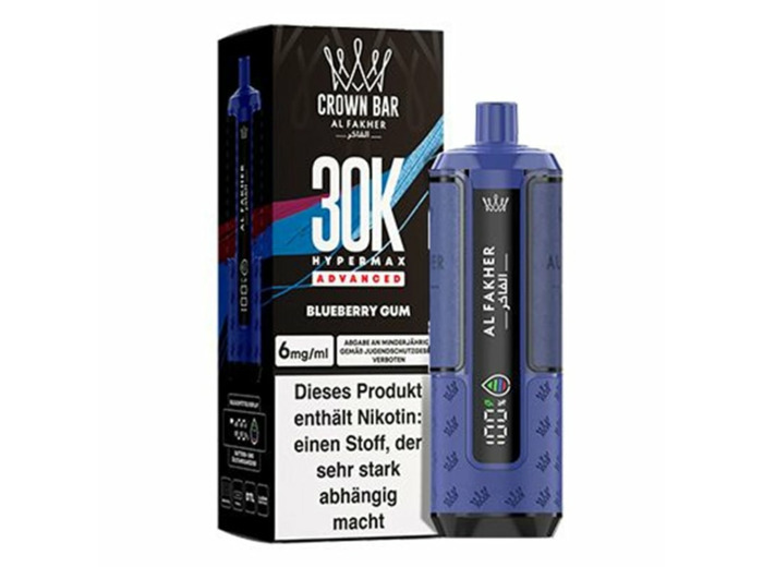 Puff Chicha - Blueberry Gum - 30K Al Fakher