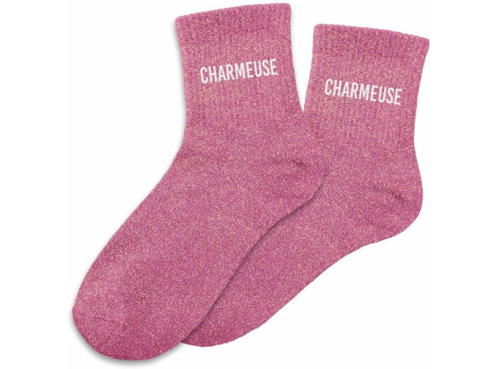 STC Chaussettes paillettes charmeuse