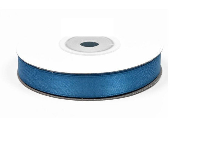 Ruban satin bleu navy 366 largeur 12 mm