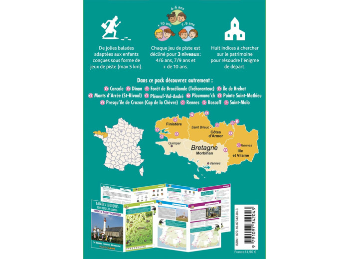 12 BALADES LUDIQUES POUR PETITS ET GRANDS - BRETAGNE NORD - SE BALADER, S'AMUSER, DECONNECTER !