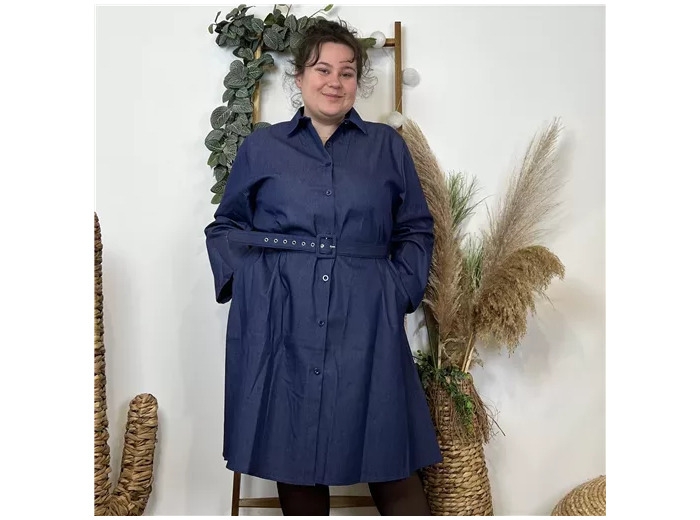 K568- Robe Jean Christy (T44-T52) (marine)