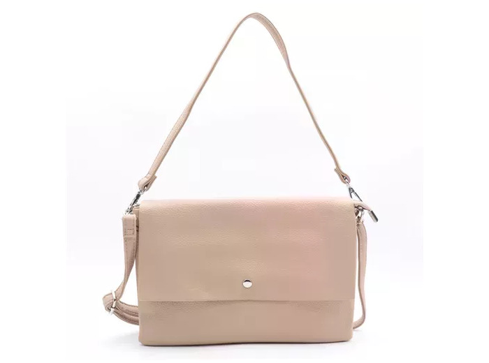 P421- Pochette rabat Flora & Co (beige)