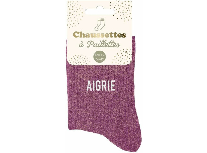 STC Chaussettes paillettes Aigris