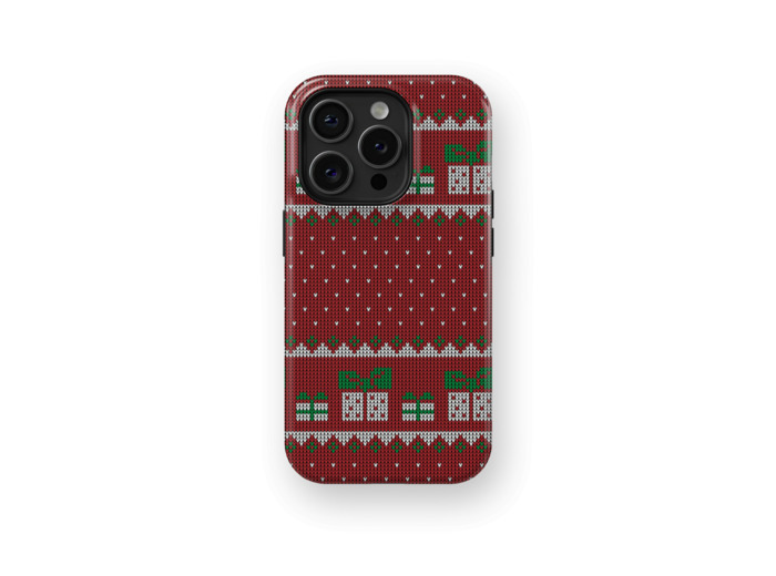 Cozy Knit | Coque de téléphone 3D 2en1 Ultra-résistante