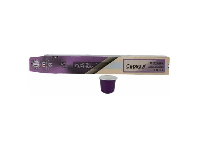 Capsules Guatemala x10 aluminium - Capsulo