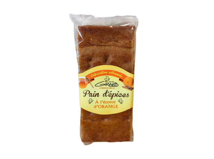 Pain d'épices miel et écorce d'orange